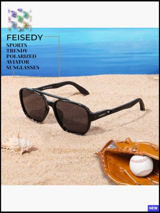 Polarized Aviator Sunglasses Retro TR-90 Frame UV400 Protection Classic Square main image 7